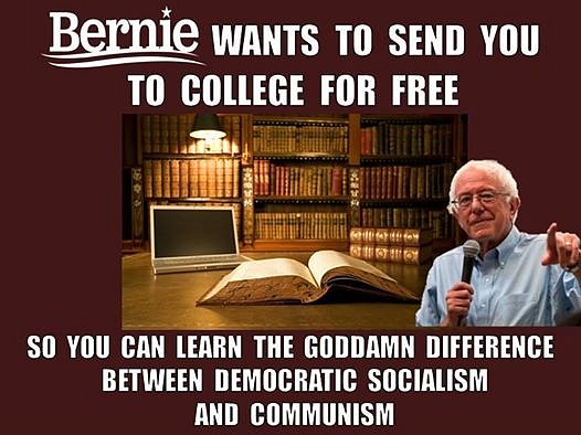 Bernie Wants To Send You To College For Free